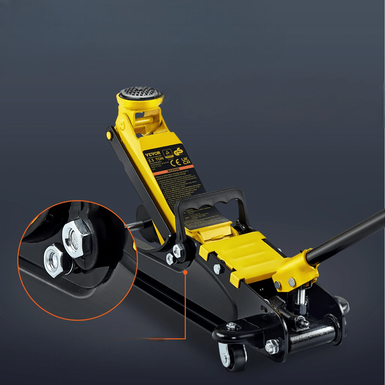 Cric Pneumatique - HydraulicPneumatic™ - Entretiendauto