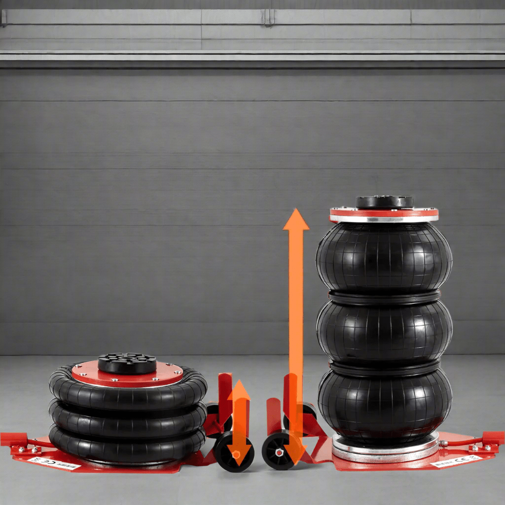 Cric Pneumatique - PneumaticJack™ - Rouge - Entretiendauto