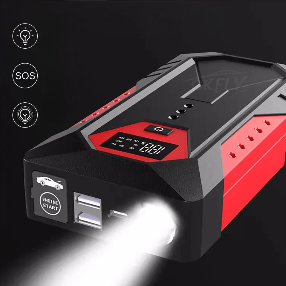 Démarreur Voiture - CarJumpStarter™ - Noir - Entretiendauto