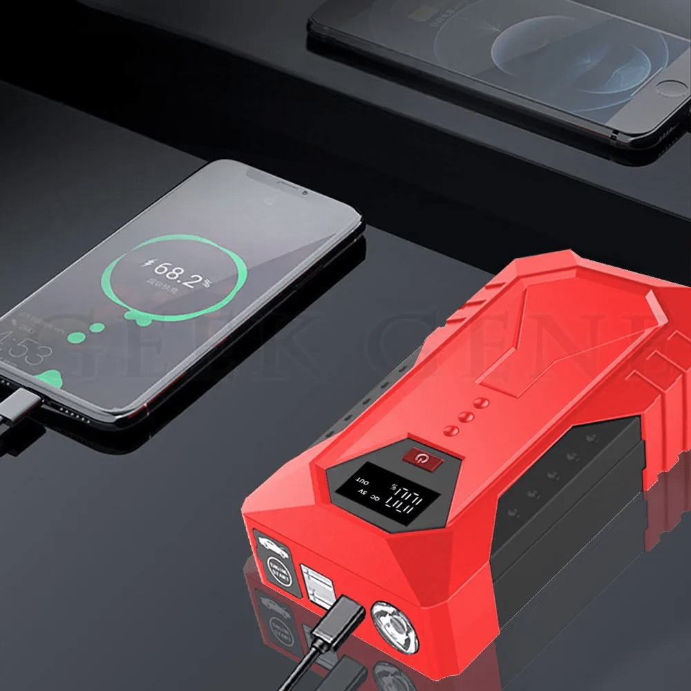Démarreur Voiture - CarJumpStarter™ - Rouge - Entretiendauto