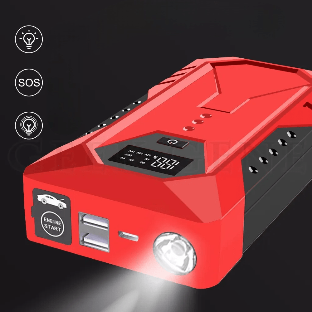 Démarreur Voiture - CarJumpStarter™ - Rouge - Entretiendauto