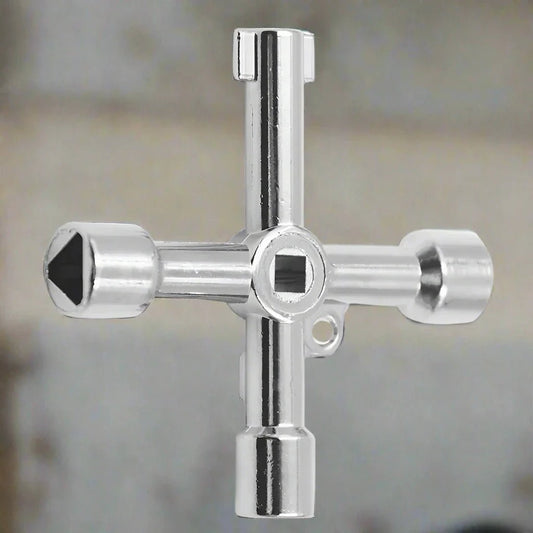 Clé Douille - KeyWrenchCross ™ - Carré d'argent - Entretiendauto