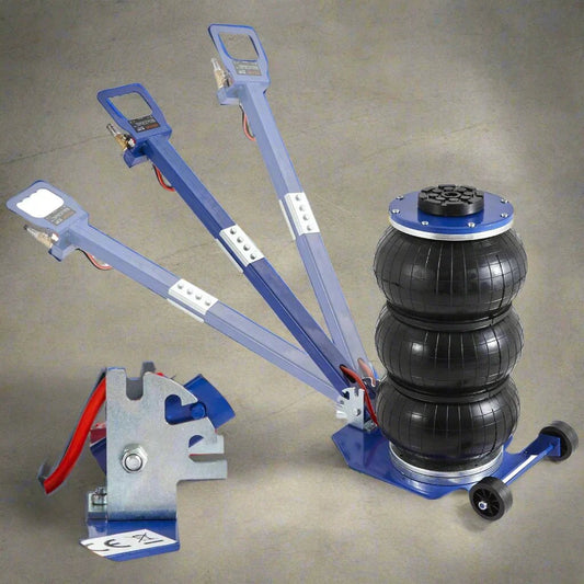 Cric Pneumatique - PneumaticJack™ - Bleu - Entretiendauto